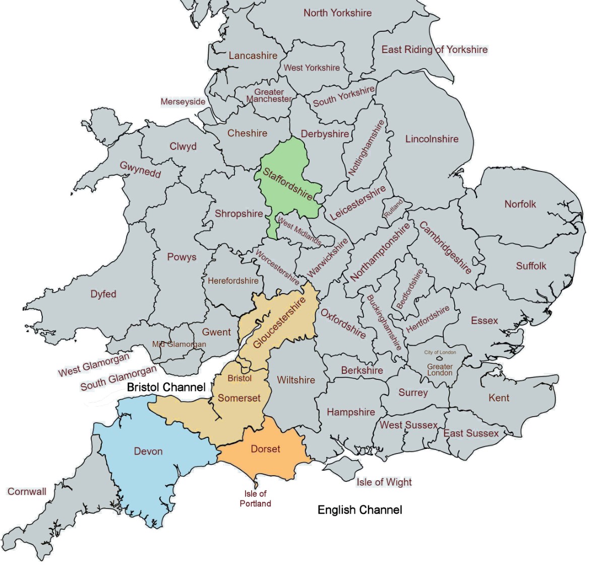 Flews in England - 1841 Census (Mouseover for 1921 Census)